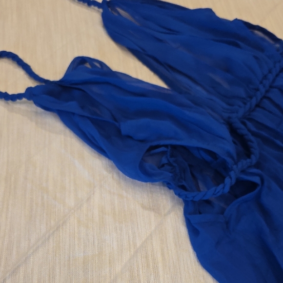 ASOS Cobalt Blue Swim Coverup - Picture 5 of 8
